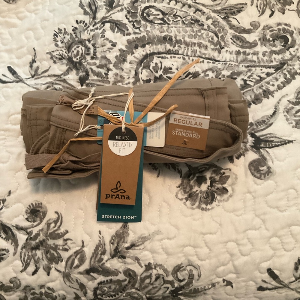 Prana Relaxed Fit Khaki Pants - Picture 2 of 5